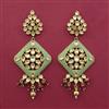 Kundan Pearl Earring With Gold Plating