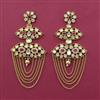 Kundan Classic Earring With Gold Plating