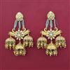 Kundan Jhumki With Gold Plating