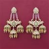 Kundan Jhumki With Gold Plating