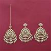 Kundan Classic Earring Tikka with Carat Plating