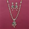 Kundan Pearl Necklace With Victorian Plating