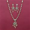 Kundan Pearl Necklace With Victorian Plating