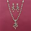 Kundan Pearl Necklace With Victorian Plating