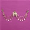 Kundan Multi Layer Hair Brooch With Carat Plating