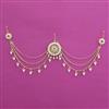 Kundan Multi Layer Hair Brooch With Carat Plating