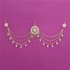 Kundan Multi Layer Hair Brooch With Carat Plating