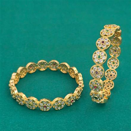 Antique Classic Bangles With Gold Plating