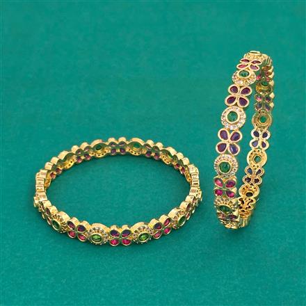 Antique Classic Bangles With Gold Plating
