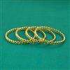 Antique Delicate Bangles With Gold Plating