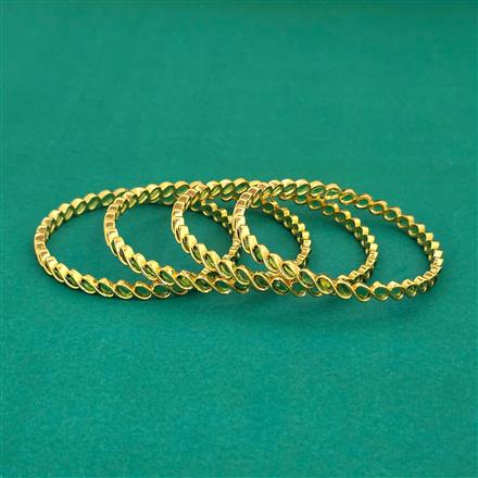 Antique Delicate Bangles With Gold Plating