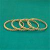 Antique Delicate Bangles With Gold Plating