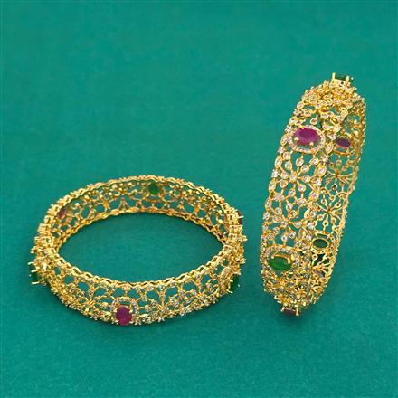 Antique Classic Bangles With Gold Plating