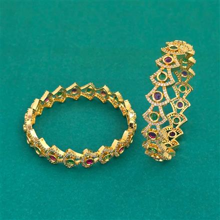 Antique Classic Bangles With Gold Plating