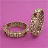 Kundan Openable Bangles With Victorian Plating