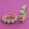 Kundan Openable Bangles With Carat Plating