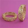 Kundan Openable Bangles With Carat Plating