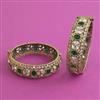 Kundan Openable Bangles With Victorian Plating