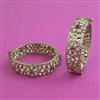 Kundan Openable Bangles With Mehndi Plating