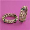 Kundan Openable Bangles With Victorian Plating