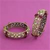 Kundan Openable Bangles With Victorian Plating