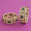 Kundan Openable Bangles With Carat Plating