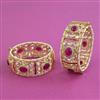 Kundan Openable Bangles With Carat Plating
