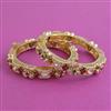 Kundan Openable Bangles With Carat Plating