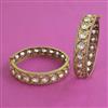 Kundan Openable Bangles With Victorian Plating