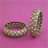 Kundan Openable Bangles With Victorian Plating
