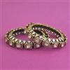 Kundan Openable Bangles With Victorian Plating