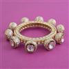 Kundan Meenakari Bangles With Carat Plating
