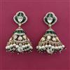 Kundan Jhumki With Victorian Plating