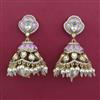 Kundan Jhumki With Victorian Plating