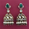 Kundan Jhumki With Victorian Plating
