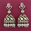 Kundan Jhumki With Victorian Plating