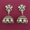 Kundan Jhumki With Victorian Plating