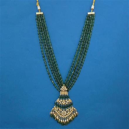 Kundan Dulha Mala With Gold Plating