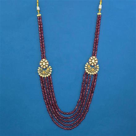 Kundan Dulha Mala With Gold Plating