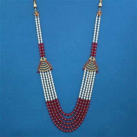 Antique Dulha Mala With Mehndi Plating
