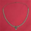 Antique Pearl Belt with Mehndi Plating