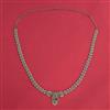 Antique Pearl Belt with Mehndi Plating