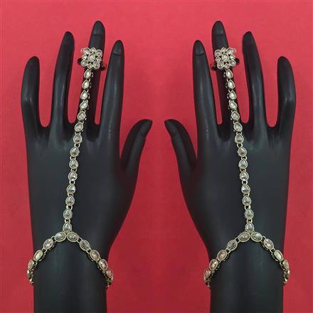 Antique Adjustable Hath Pan With Mehndi Plating