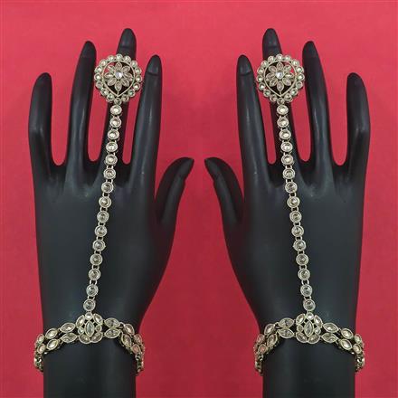 Antique Adjustable Hath Pan With Mehndi Plating