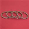 Antique 4 Pc with Gold Plating Mehndi Plating Black Plating