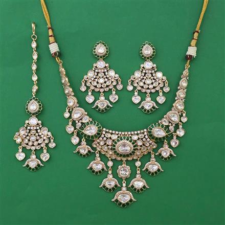 Kundan Classic Necklace With Carat Plating