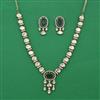 Kundan Classic Necklace With Mehndi Plating