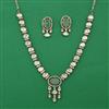 Kundan Classic Necklace With Mehndi Plating