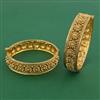Antique Plain Gold Bangles With Gold Plating