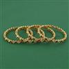 Antique Delicate Bangles With Gold Plating